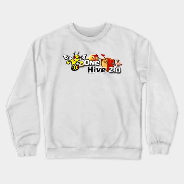 OneHive 2.0 Banner Crewneck Sweatshirt by OneHiveClan